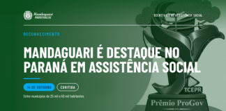 Mandaguari é destaque no Paraná em Assistência Social entre municípios de 25 mil a 50 mil habitantes