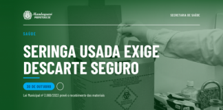 Prefeitura de Mandaguari orienta sobre o descarte correto de seringas e agulhas